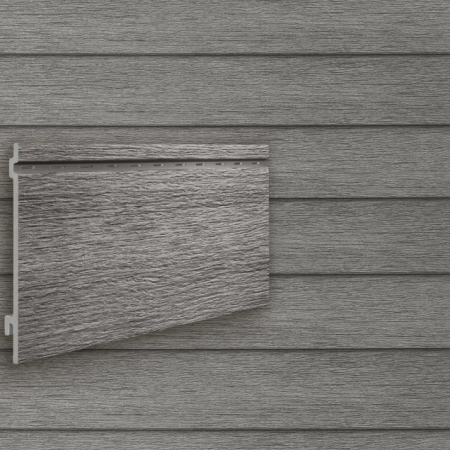 Fassadenpaneele Kerrafront Wood FS-201 KF Silber-Grau, Einzelpaneel