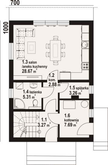 Blockbohlenhaus ZH1562