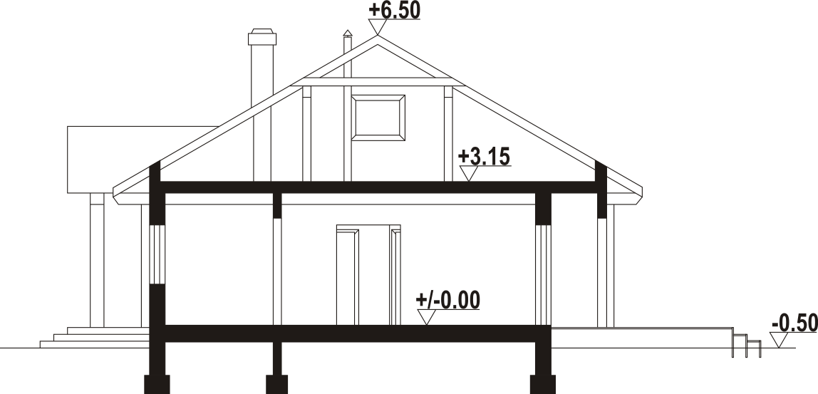 Blockhaus Bungalow