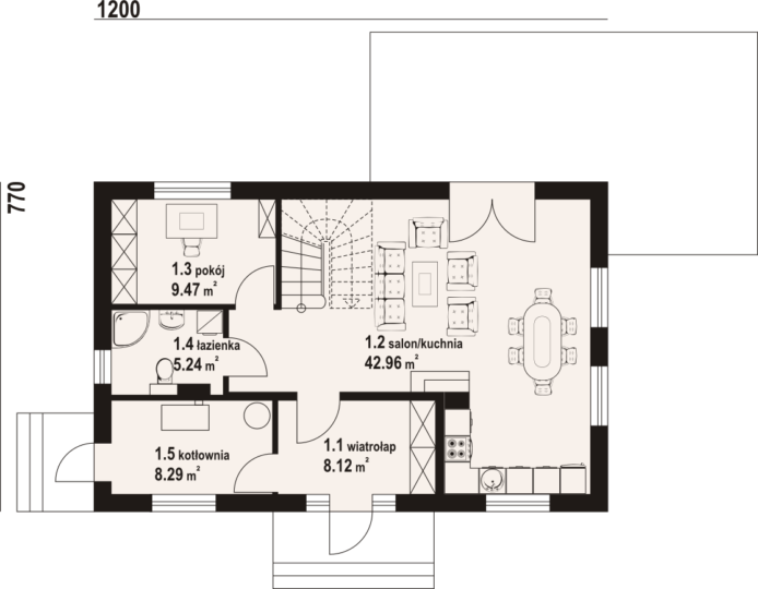 Fertighaus Holzrahmenbau