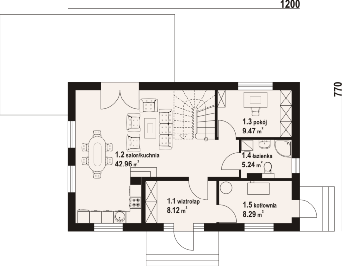 Fertighaus Holzrahmenbau