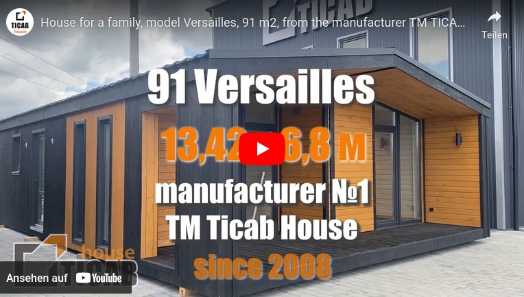 Modulhaus Bungalow Versailles 91m²