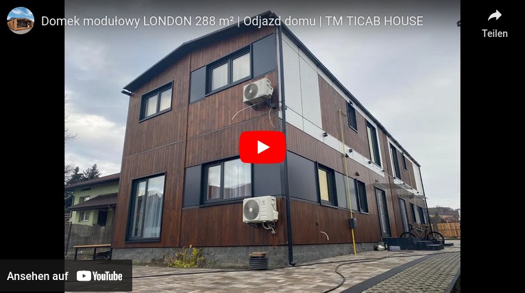Schlüsselfertiges Modulhaus LONDON video