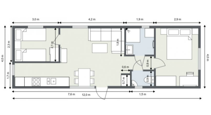 Mobilhaus HUGO plan